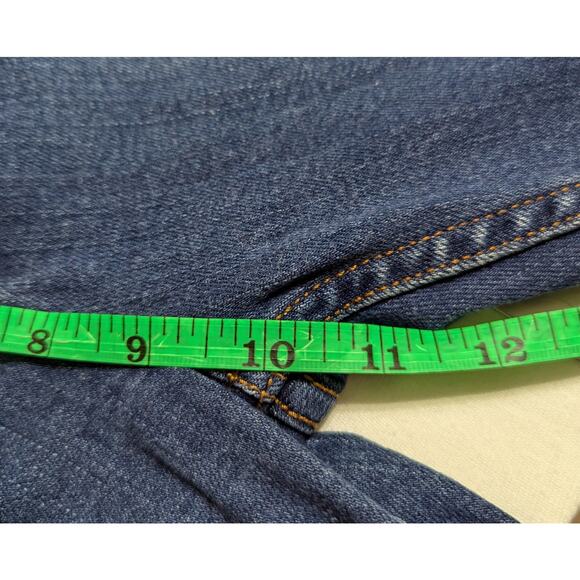 London Jeans Sz 2wmns button fly Waist 28" hip 37"Ins 29"Leg width 18" - Picture 9 of 10